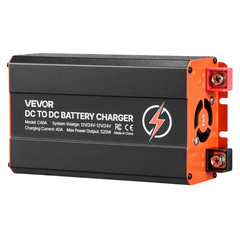 520W 40A DC to DC Charger Alternator for LiFePO4 Lead Acid