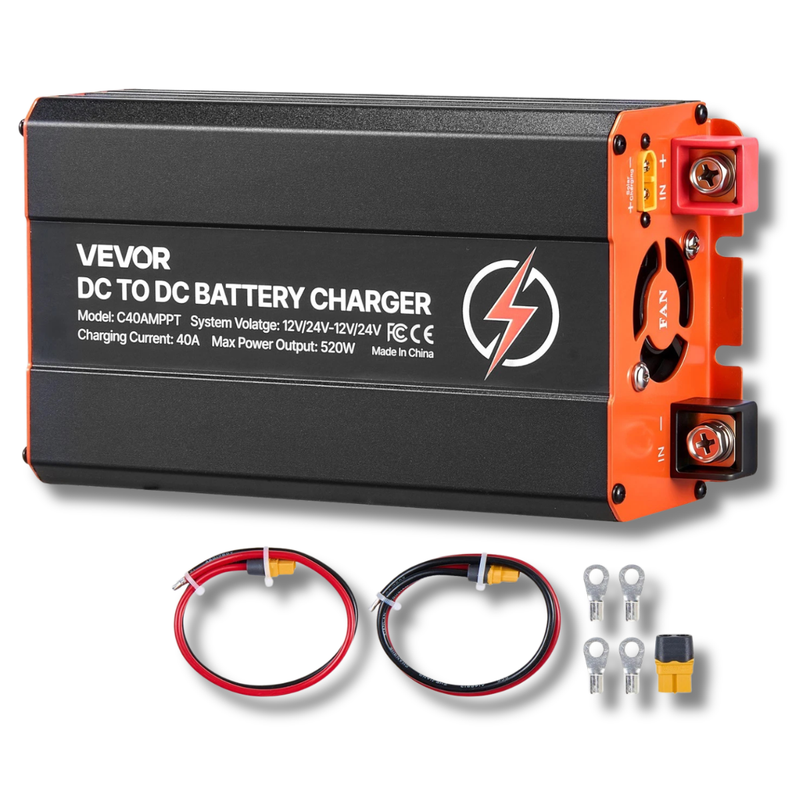 520W 40A DC to DC Charger MPPT Solar & Alternator
