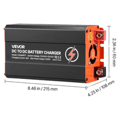520W 40A DC to DC Charger MPPT Solar & Alternator