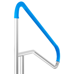 54x36" Stainless Steel Pool Handrail with Base Plate-Hammerox Industrial