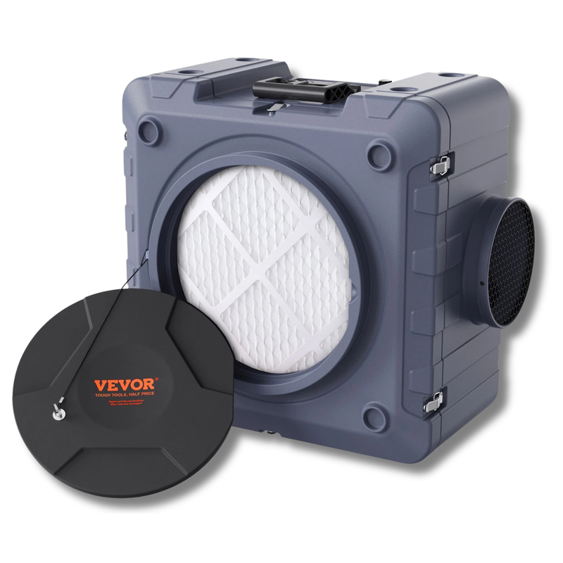 550CFM Air Scrubber 3 Stage Filtration Stackable Negative Air Machine-Hammerox Industrial