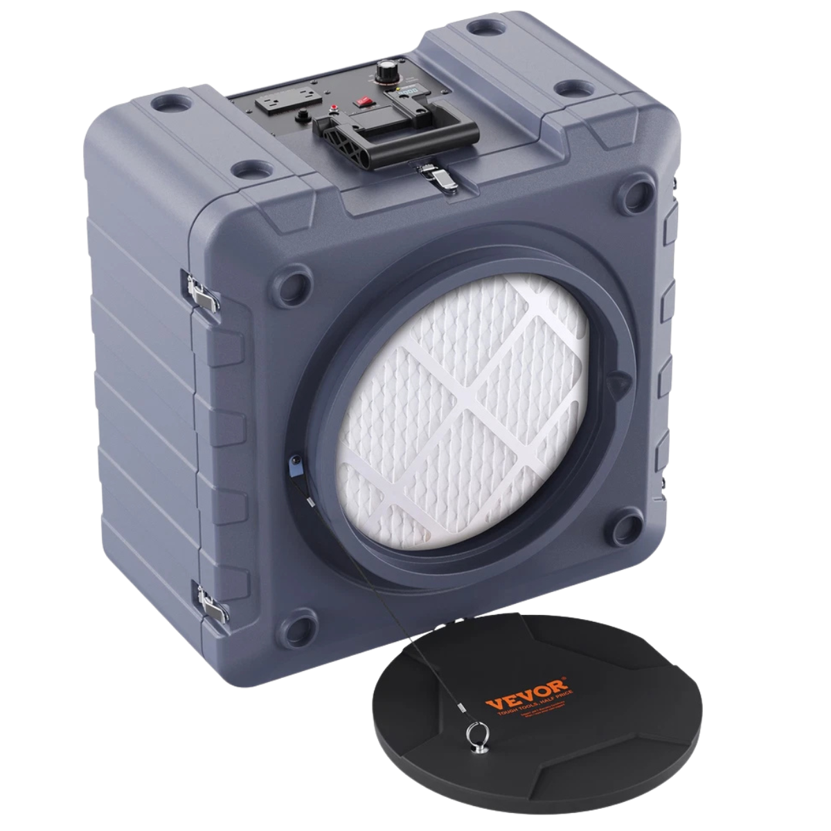 550CFM Air Scrubber 3 Stage Filtration Stackable Negative Air Machine