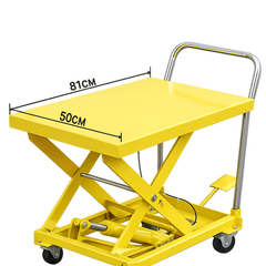 550kg Hydraulic Scissor Lift Table Trolley-Hammerox Industrial