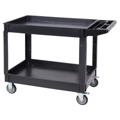 550lb Utility Service Cart 2 Shelf with Wheels-Hammerox Industrial