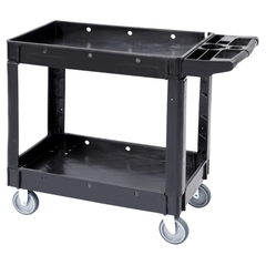 550lb Utility Service Cart with Wheels 2 Shelf-Hammerox Industrial