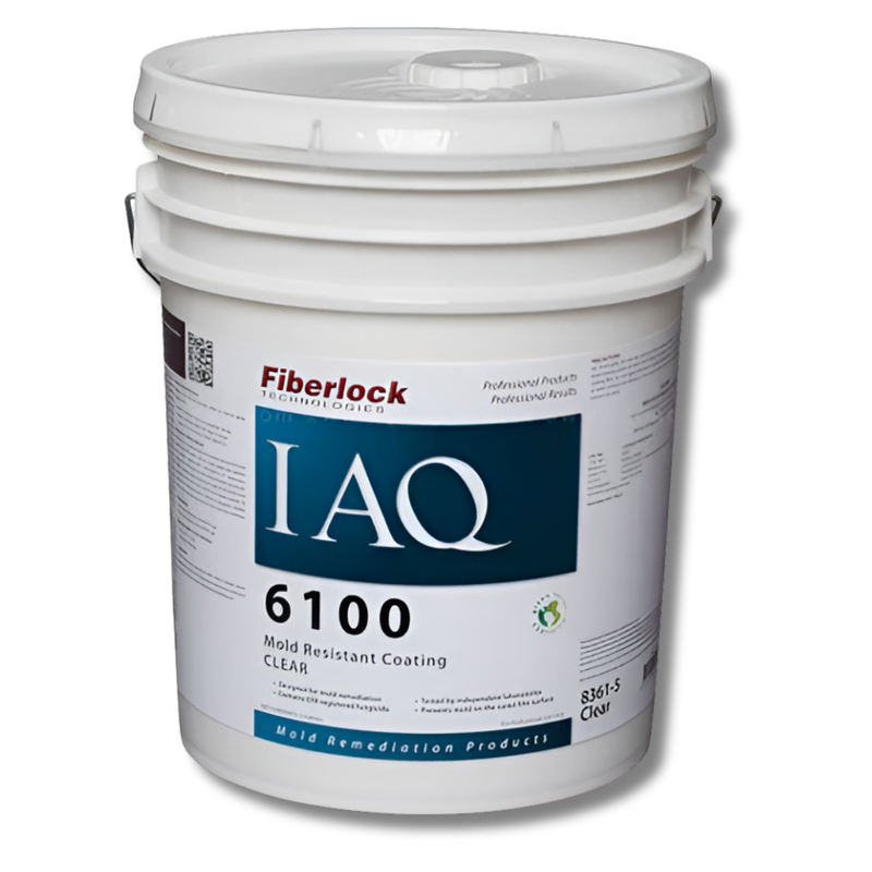 5 Gallon IAQ 6100 Mould Resistant Coating Clear - Fiberlock