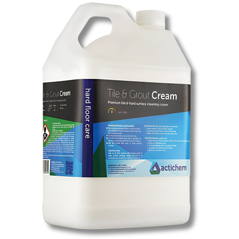 5L Tile & Grout Cream - Actichem