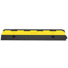 5 Pack 2-Channel Cable Protector Ramp Floor Wire Cover