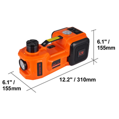 5 Ton 12V Electric Hydraulic Car Jack with Inflator Pump & Impact Wrench