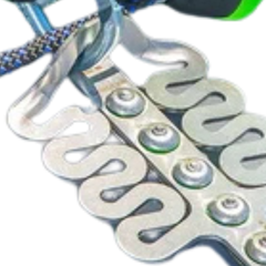 Energy Absorbing Surface Mount Anchor with Rivets - FrogLink