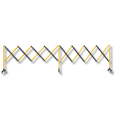 5m Double Expanding Safety Barrier-Hammerox Industrial