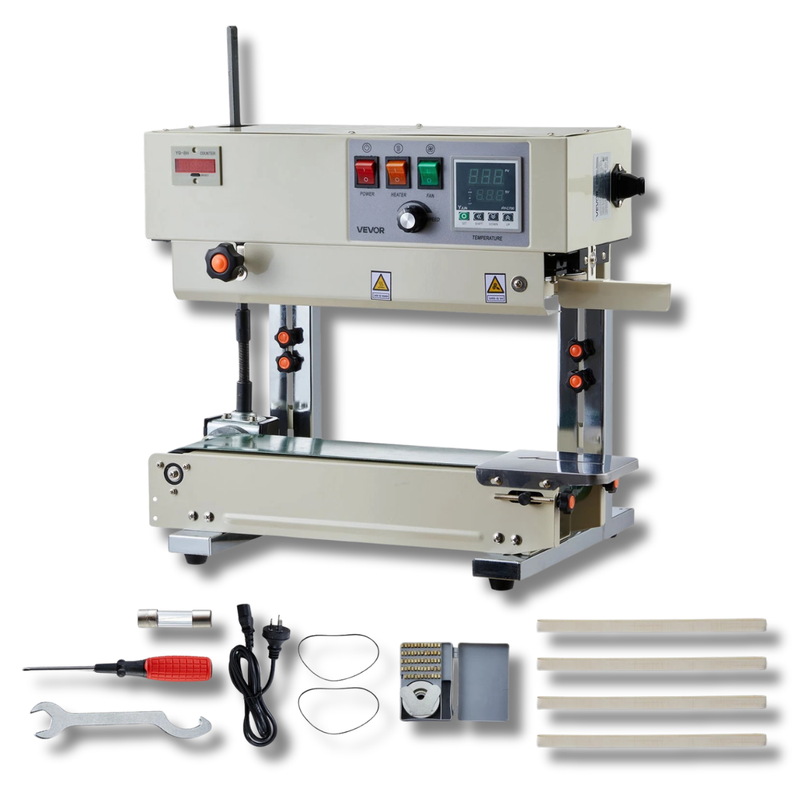 6-12mm Continuous Band Sealer Vertical-Hammerox Industrial