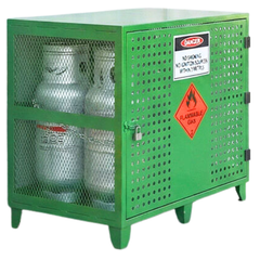 6 Cylinder Fork Gas Storage Cage-Hammerox Industrial