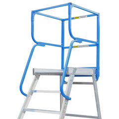 6 Step Access Platform Ladder-Hammerox Industrial