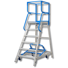 6 Step Access Platform Ladder-Hammerox Industrial