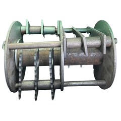 60-120kg/hr 2200W 240V Single Phase Hammer Mill Crusher