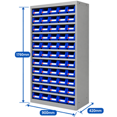 60 Tray Heavy Duty Parts Cabinet-Hammerox Industrial