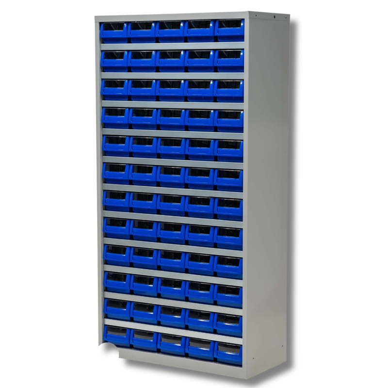 60 Tray Heavy Duty Parts Cabinet-Hammerox Industrial