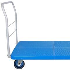 600kg Dual Handle 4 Wheel Platform Trolley-Hammerox Industrial