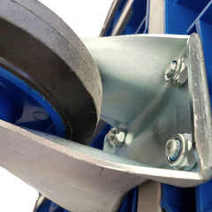 600kg Dual Handle 4 Wheel Platform Trolley