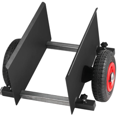600lb Panel Dolly Plasterboard Cart with Pneumatic Wheels-Hammerox Industrial