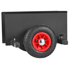 600lb Panel Dolly Plasterboard Cart with Pneumatic Wheels-Hammerox Industrial