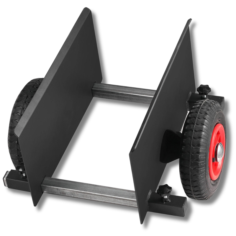 600lb Panel Dolly Plasterboard Cart with Pneumatic Wheels-Hammerox Industrial