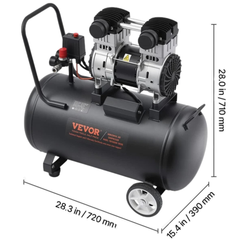 60L 90PSI Oil Free Air Compressor Portable-Hammerox Industrial