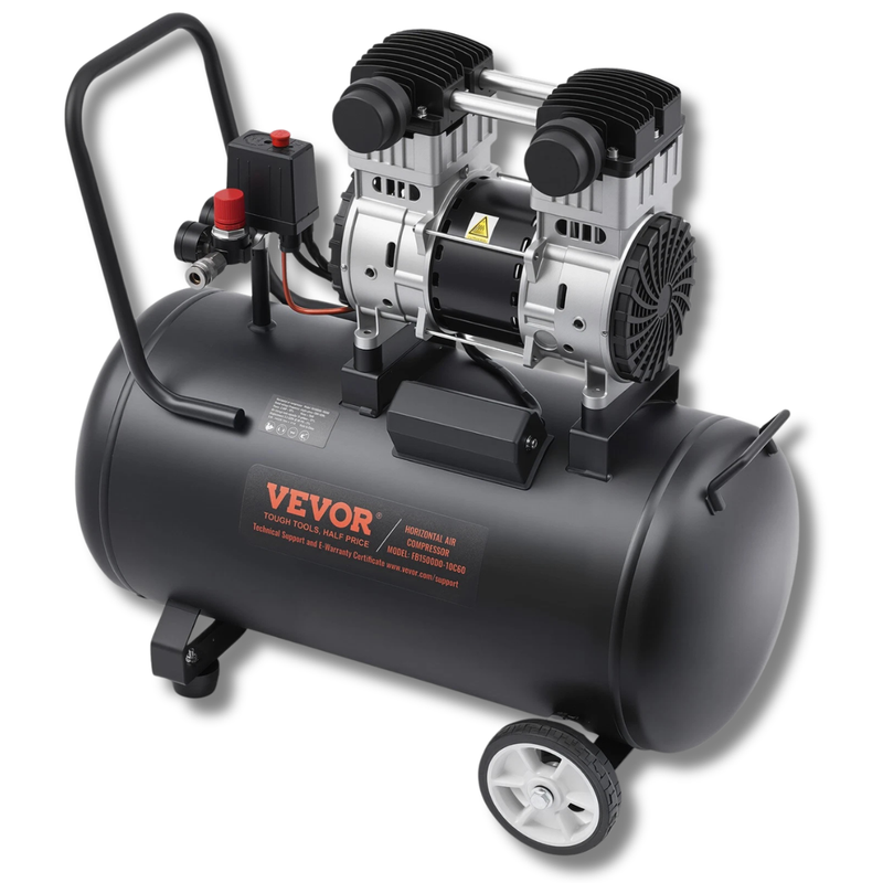 60L 90PSI Oil Free Air Compressor Portable-Hammerox Industrial