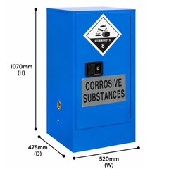 60L Corrosive Goods Safety Cabinet-Hammerox Industrial