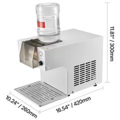 60kg/24hr Snowflake Ice Maker Ice Shaver-Hammerox Industrial