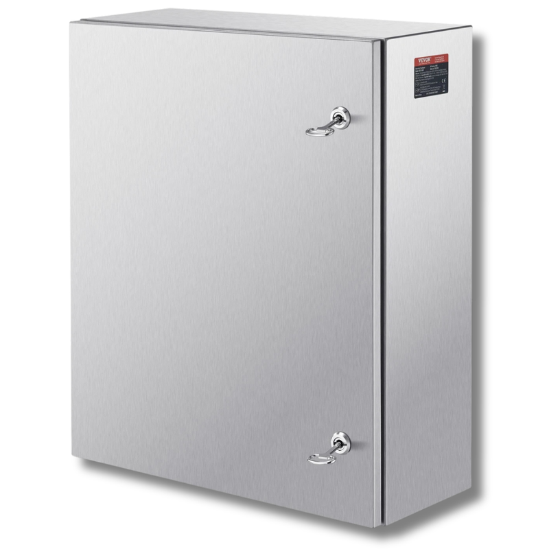 60x50x20cm Stainless Steel Electrical Enclosure IP66 Wall Mount-Hammerox Industrial