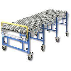 610mm Skate Wheel Expanding Conveyor 1.1m to 4m-Hammerox Industrial