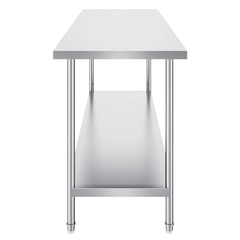 610x1820mm Stainless Steel Food Prep Table