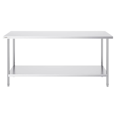 610x1820mm Stainless Steel Food Prep Table