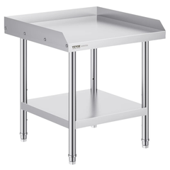 610x610x600mm Stainless Steel Food Prep Table