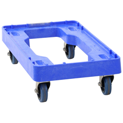 615 x 405 x 190mm Enviro Dolly with Stainless Steel Castors - Blue-Hammerox Industrial