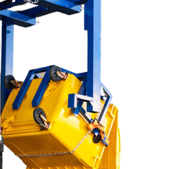 660L & 1100L Pull Cord Wheelie Bin Tipper-Hammerox Industrial