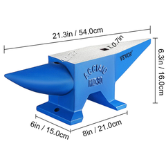 66lb Round Horn Steel Anvil Blacksmith