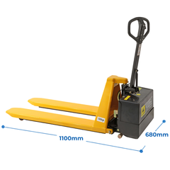 680mm Electric High Lift Pallet Truck-Hammerox Industrial