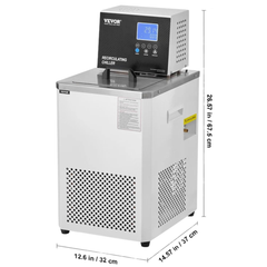 6L Laboratory Chiller Circulator -20°C to 100°C-Hammerox Industrial