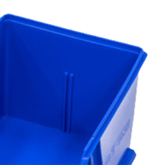 6L Stor-Pak No.60 Storage Bin 200 x 275 x 165mm Blue 6 Pack-Hammerox Industrial
