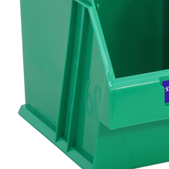6L Stor-Pak No.60 Storage Bin 200 x 275 x 165mm Green 6 Pack-Hammerox Industrial