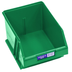 6L Stor-Pak No.60 Storage Bin 200 x 275 x 165mm Green 6 Pack-Hammerox Industrial