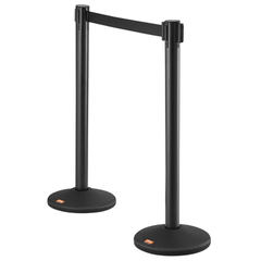 6 Pack Crowd Control Stanchions with Retractable Belts