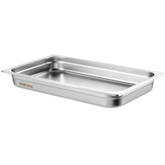 6 Pack Full Size Hotel Pans 2.5" Deep Stainless Steel