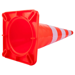 6 Piece 36" Safety Traffic Cones Reflective