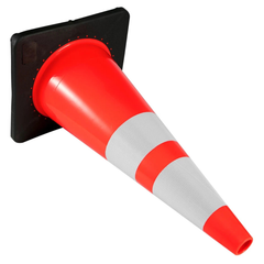 6 Piece 36" Traffic Safety Cones Reflective