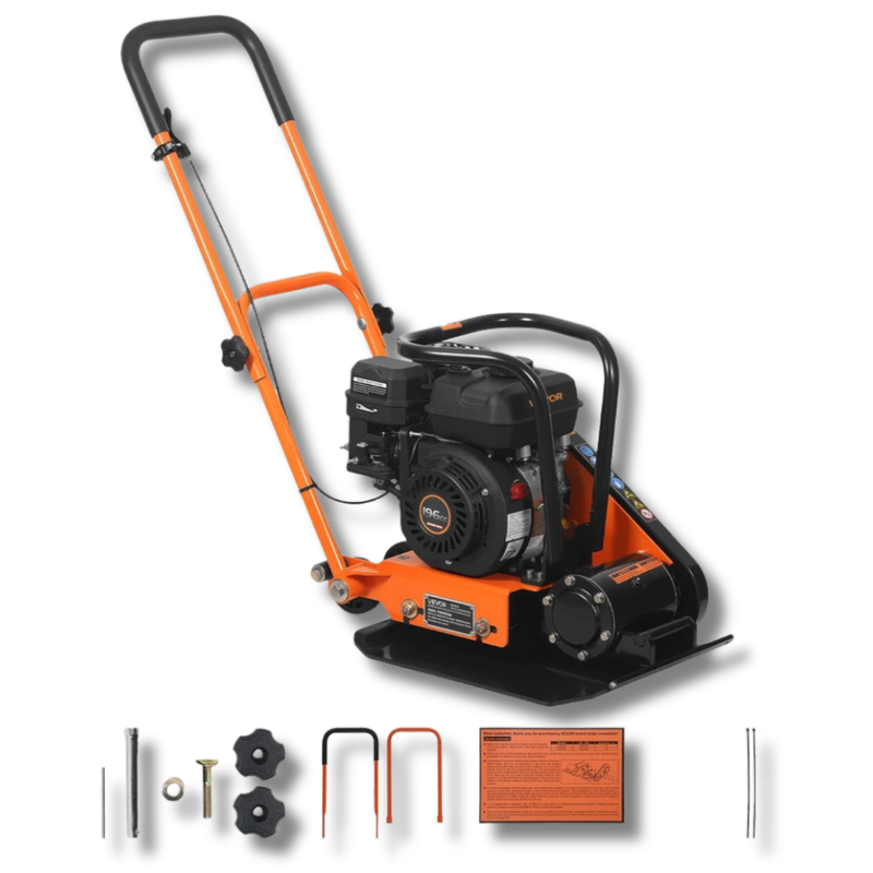 6.5HP Plate Compactor 5600VPM 10.5kN-Hammerox Industrial