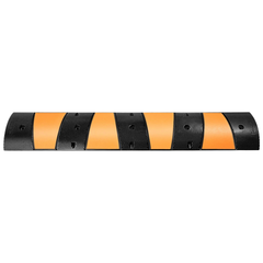6ft Modular Rubber Speed Bump 2 Channel-Hammerox Industrial